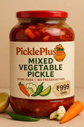 Mixed Vegetable Pickle | Oder 1Kg For Just ₹999 only